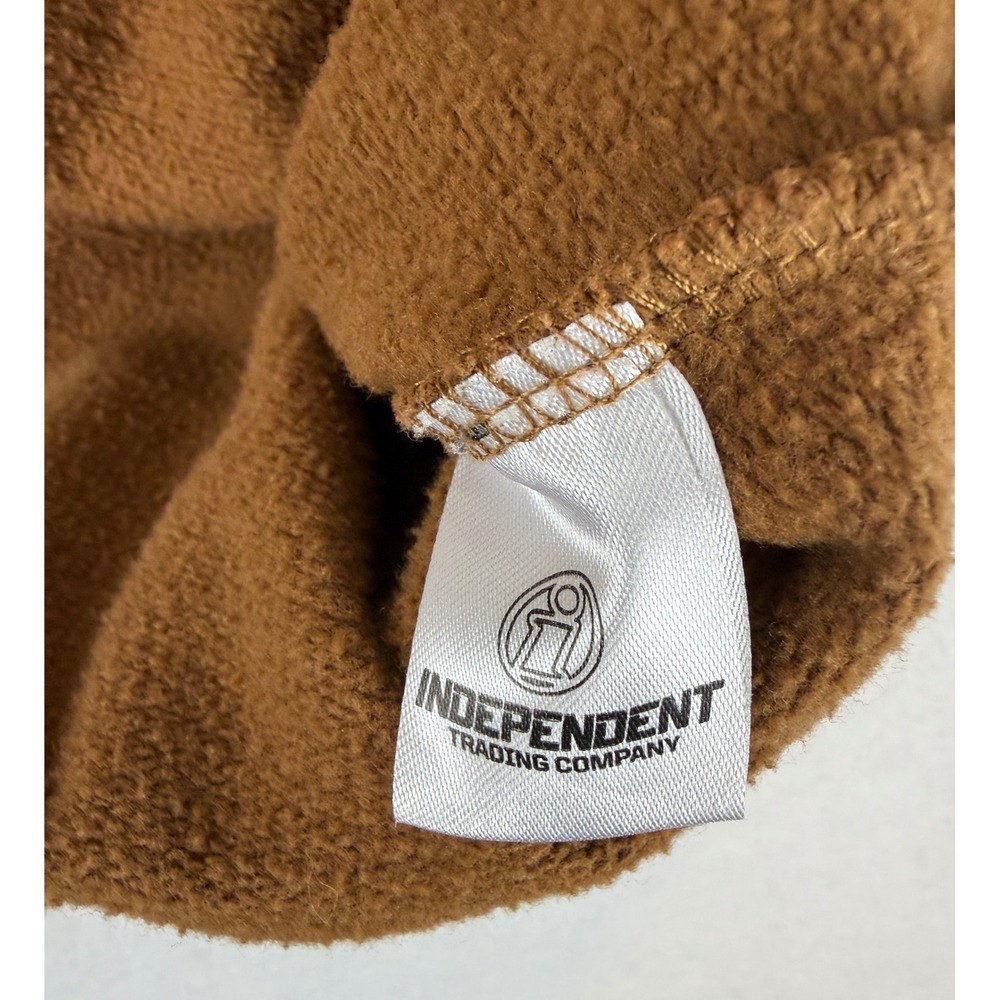 Dive Bomb Industries Hoodie Mens Large Brown Pullover Duck Bomb Graphic Fleece - Picture 8 of 10